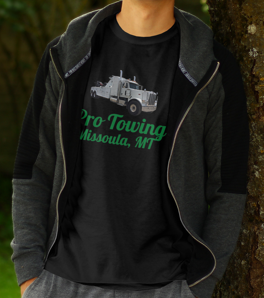 Pro Towing Missoula MT Tow Truck T-Shirt