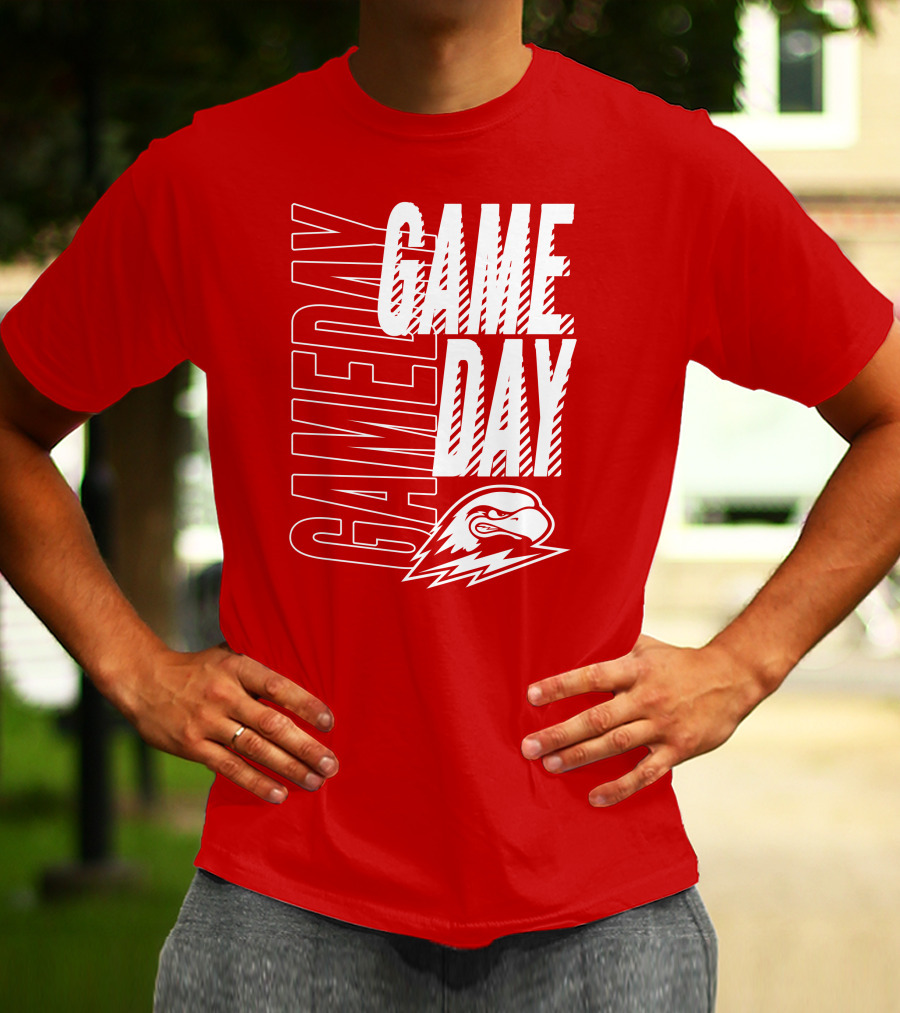 Gameday Suubookstore Red Hawk Football T-Shirt
