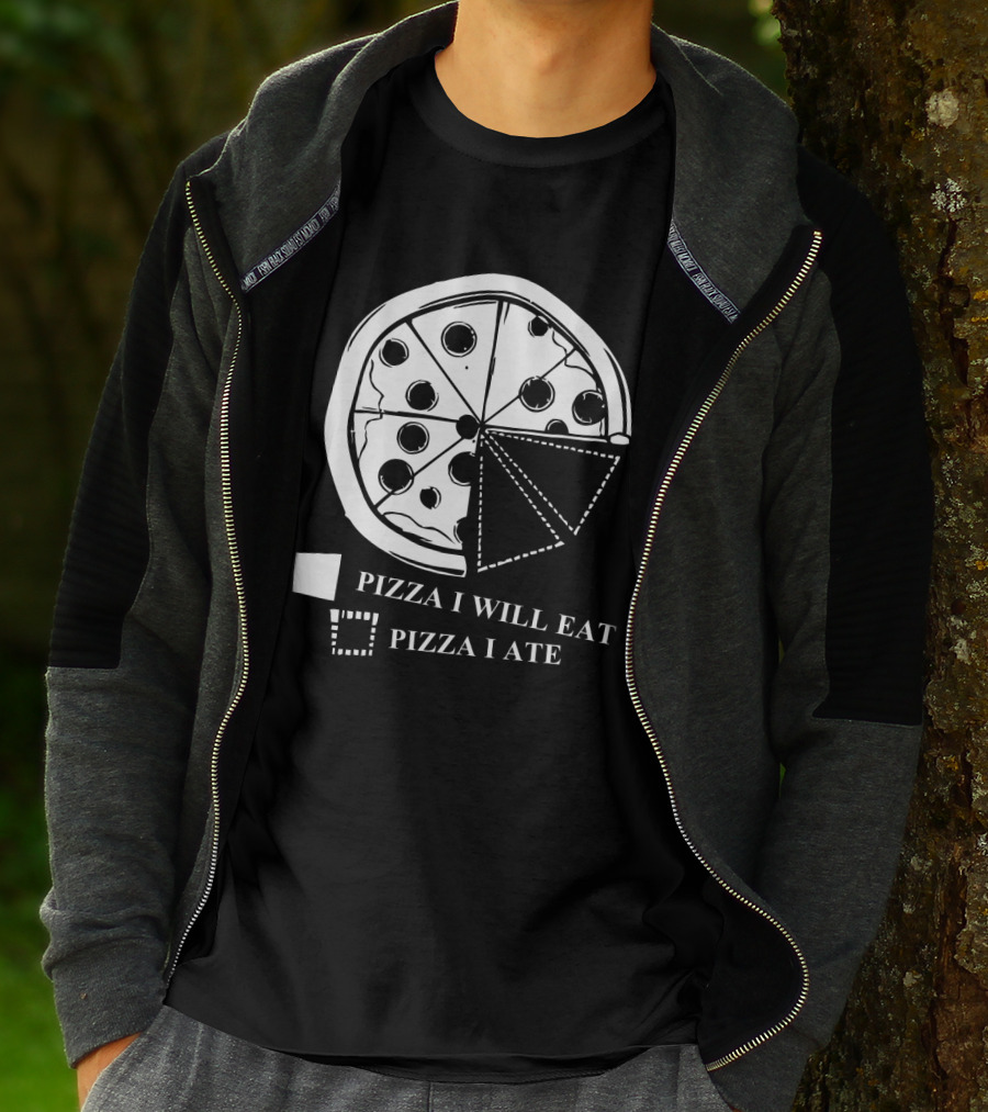 Pizza Pie Chart Pizza I Will Eat Pizza I Ate T-Shirt