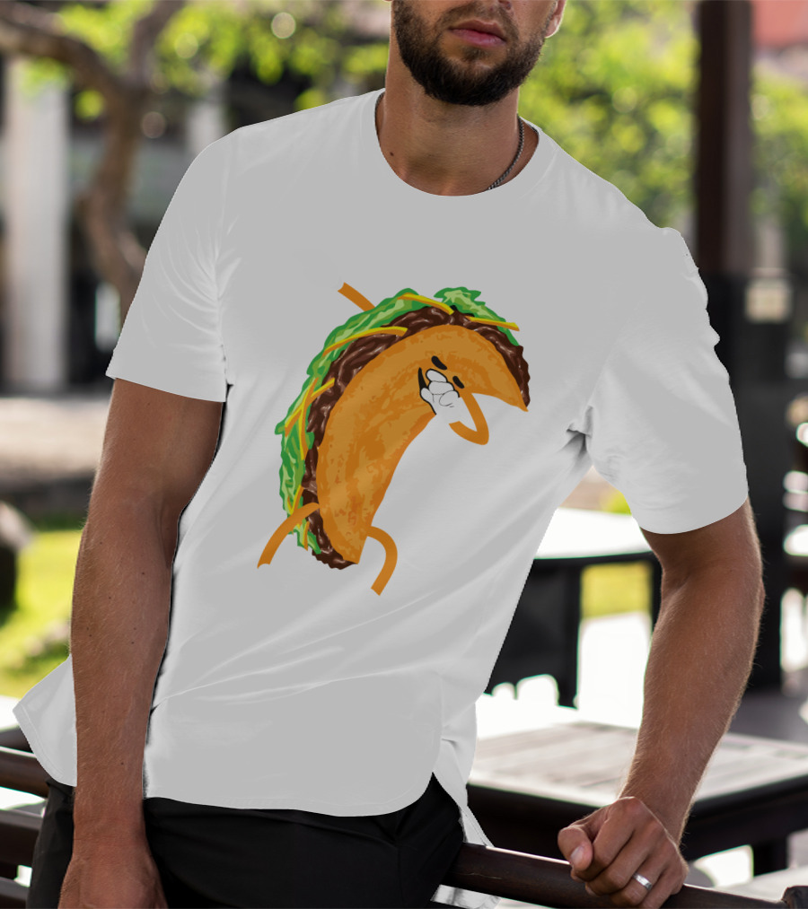 Tacos Tacos Tacos Tacos Dancing Taco Character T-Shirt