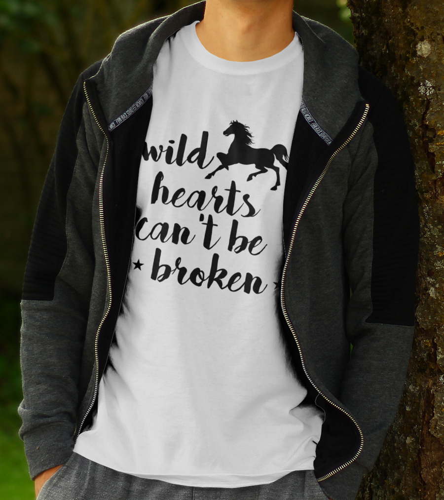 Wild Hearts Can't Be Broken Horse T-Shirt