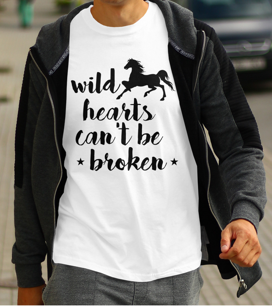 Wild Hearts Can't Be Broken Horse T-Shirt