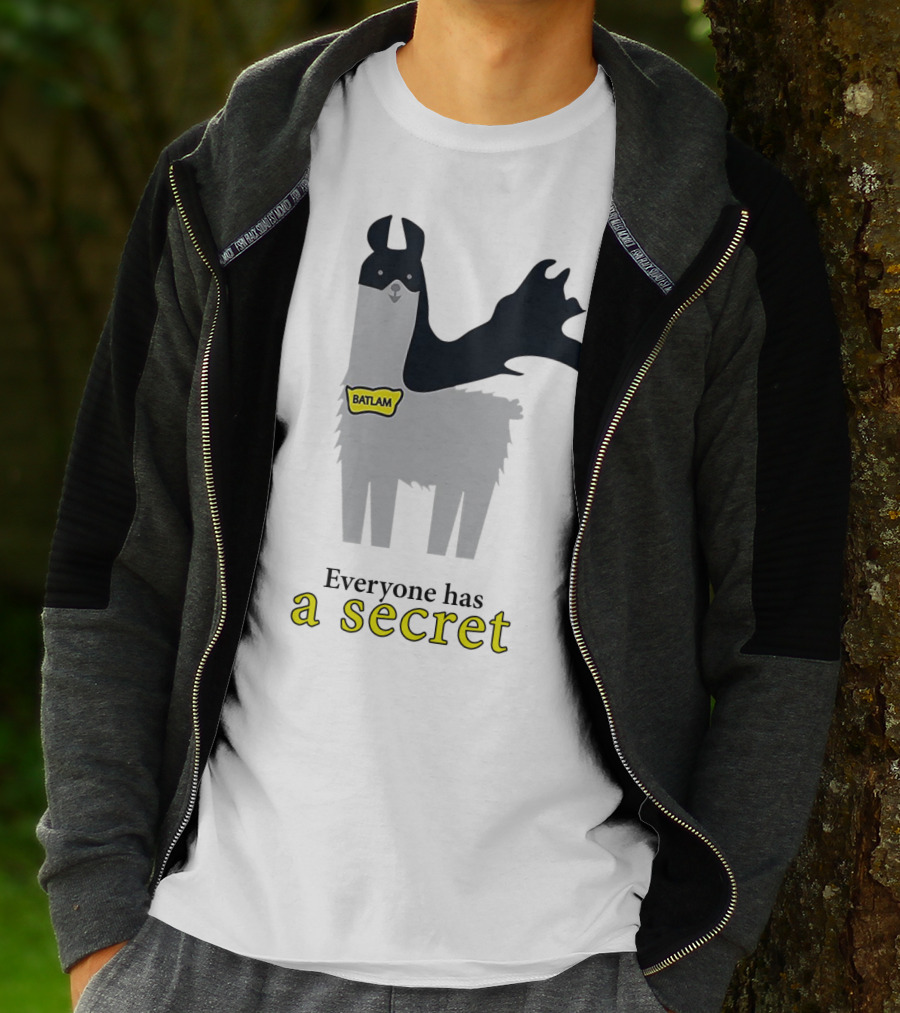 Batlam Everyone Has A Secret T-Shirt