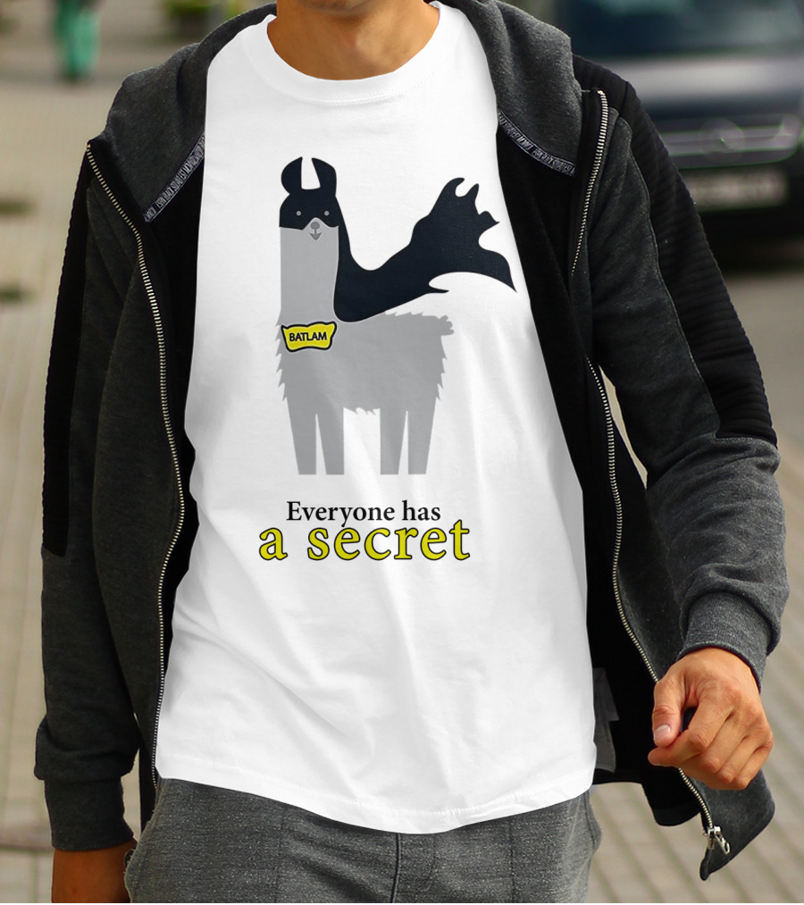 Batlam Everyone Has A Secret T-Shirt