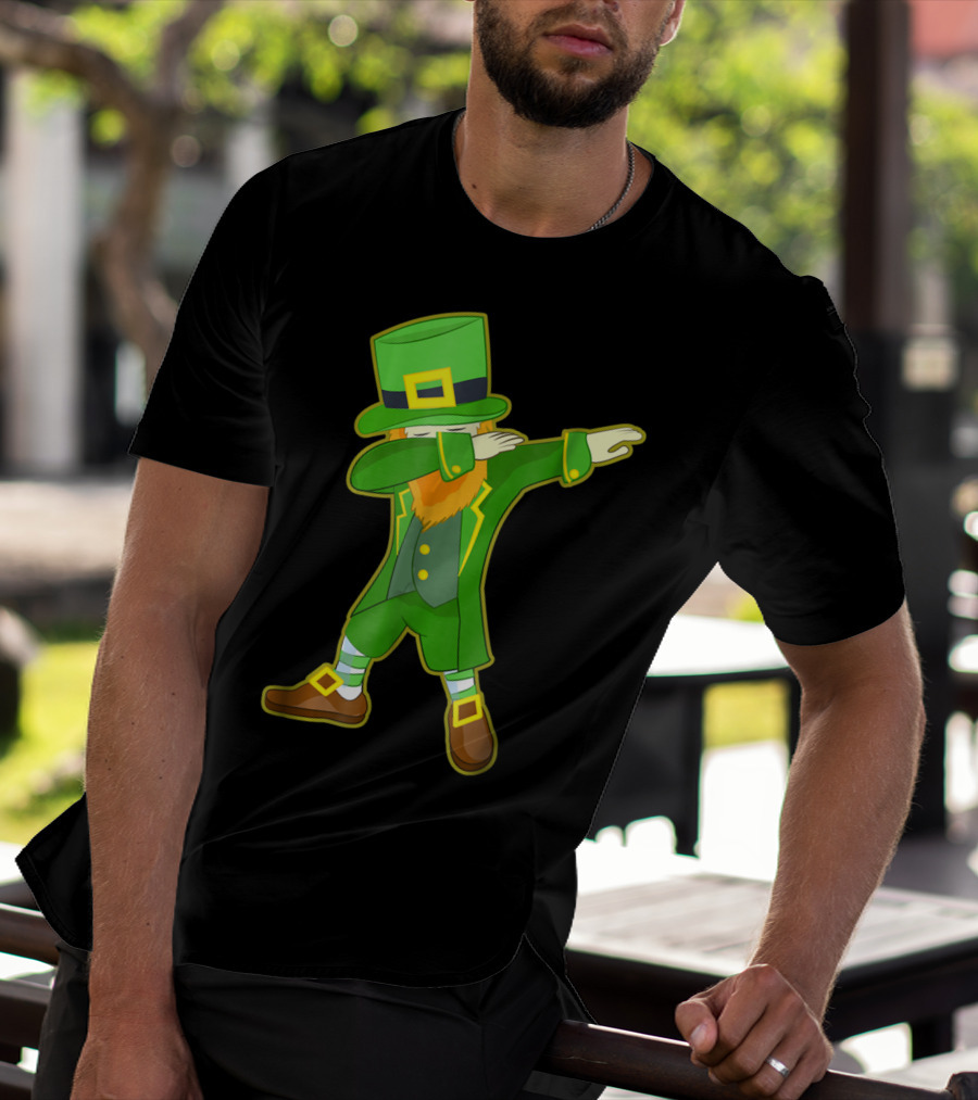 Dabbing Leprechaun St. Patrick's Day T-Shirt
