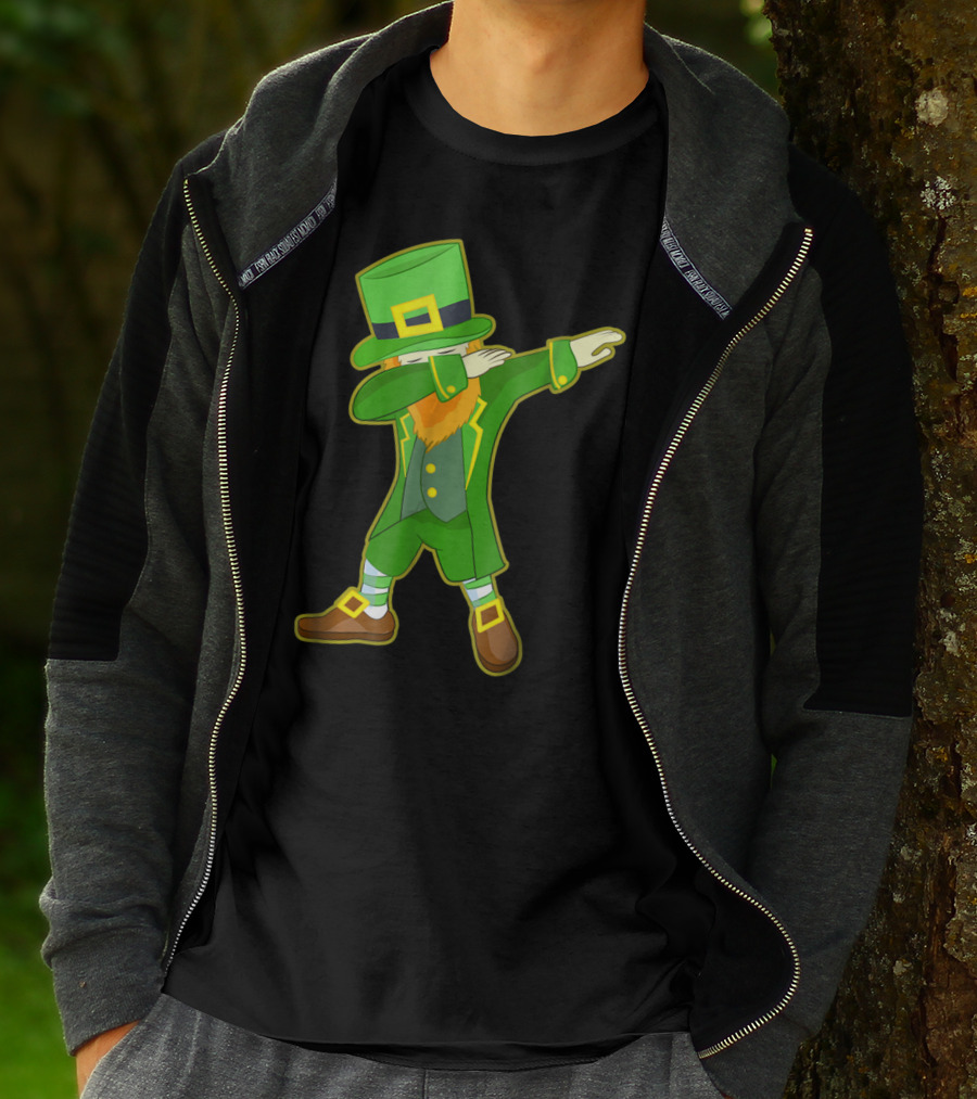 Dabbing Leprechaun St. Patrick's Day T-Shirt