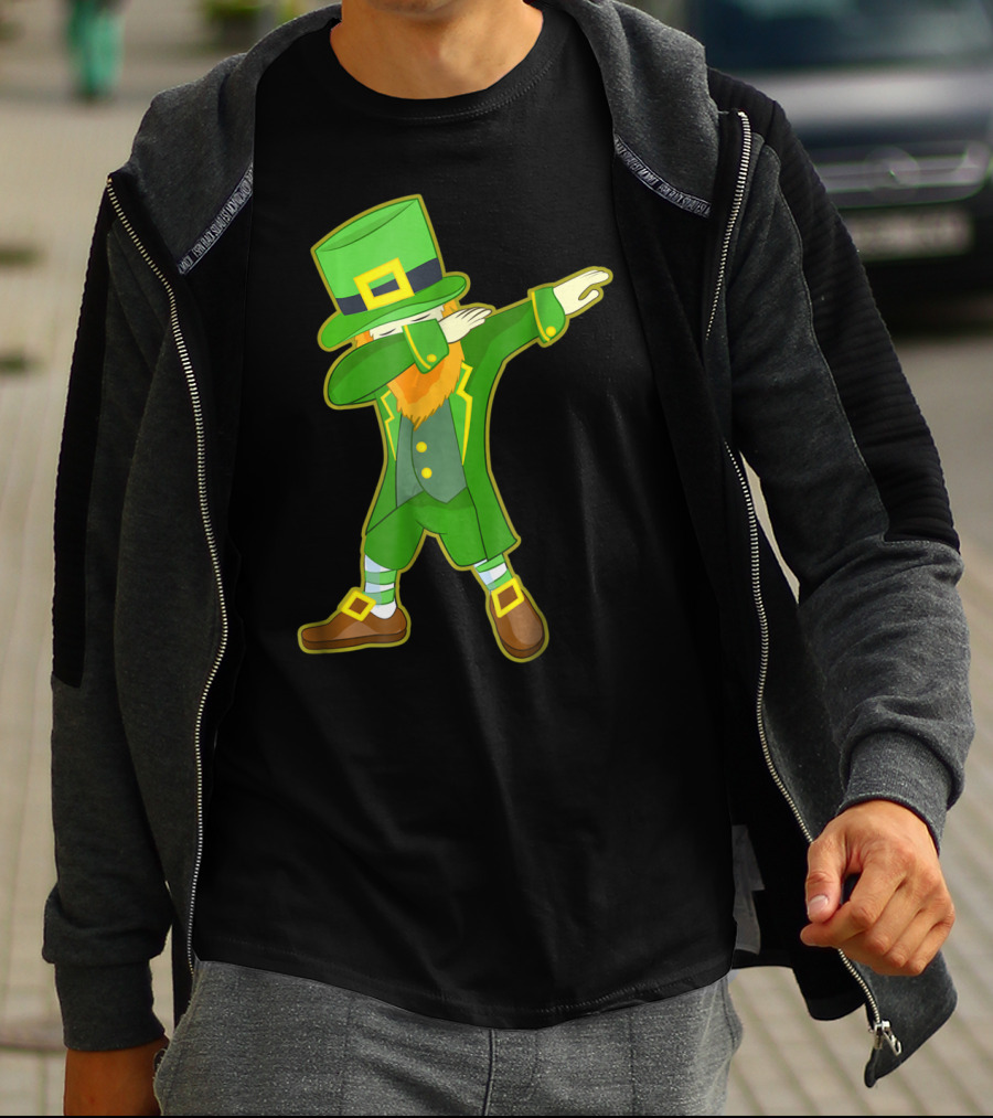 Dabbing Leprechaun St. Patrick's Day T-Shirt