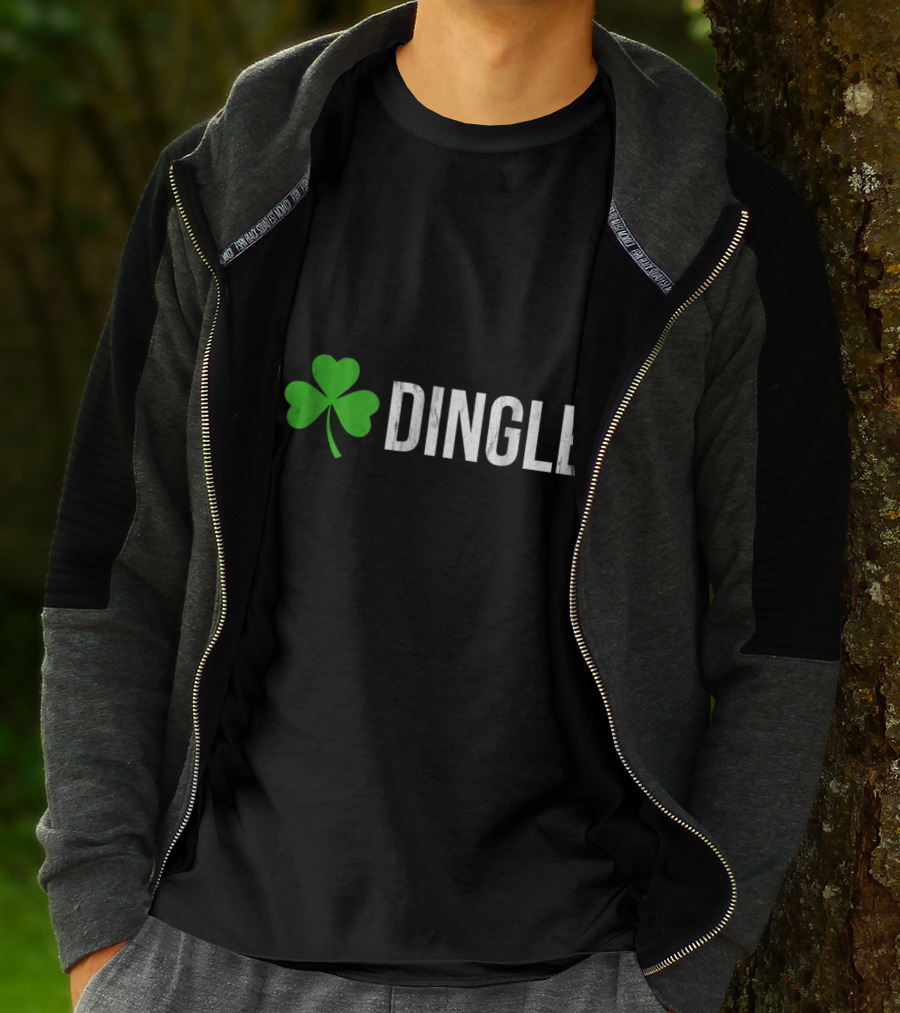 I Shamrock Dingle Ireland Irish Shamrock Heart T-Shirt