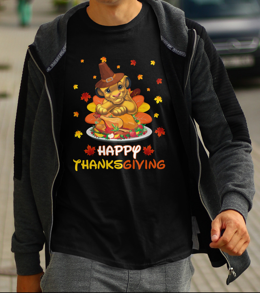 Happy Thanksgiving Lion King T-Shirt