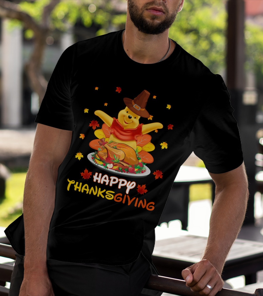 Happy Thanksgiving Pooh T-Shirt