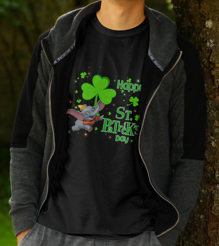 Happy St. Patrick's Day Dumbo T-Shirt