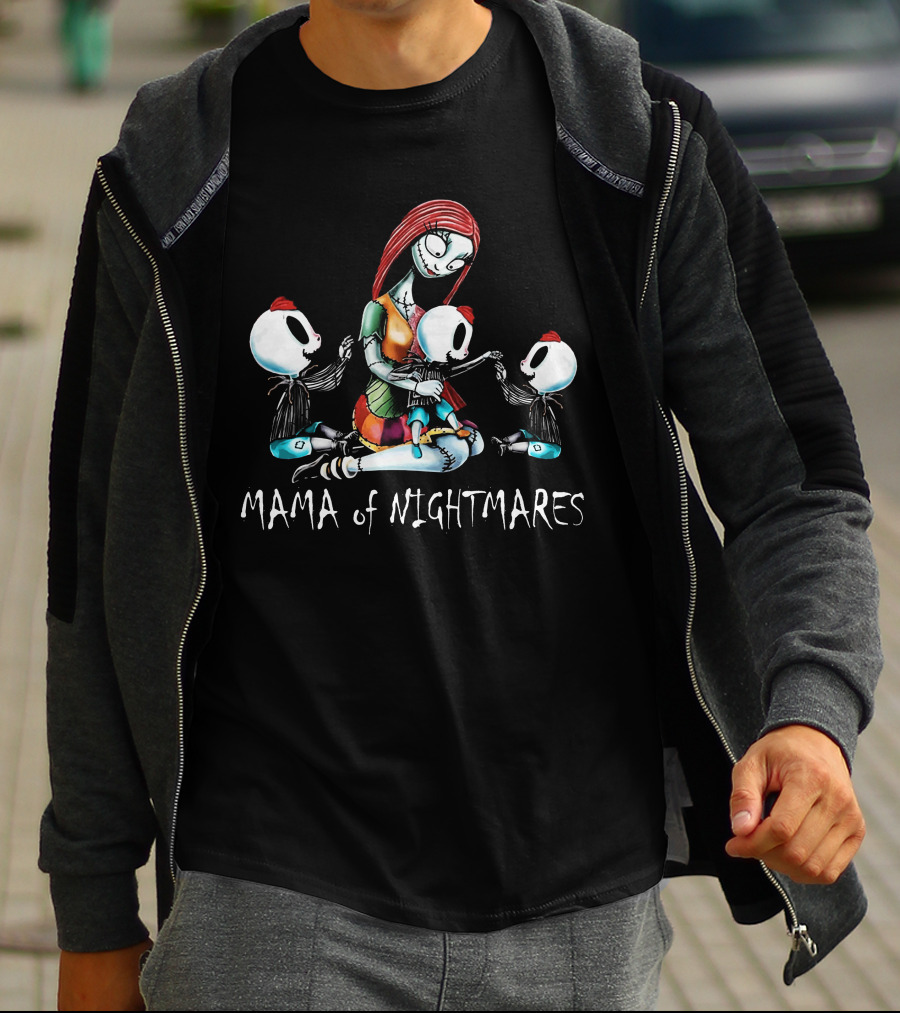 Mama Of Nightmares 3 Boys T-Shirt