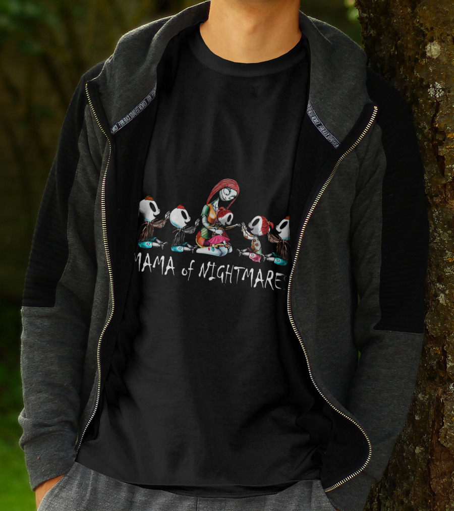Mama Of Nightmares With 3 Boys 2 Girls T-Shirt