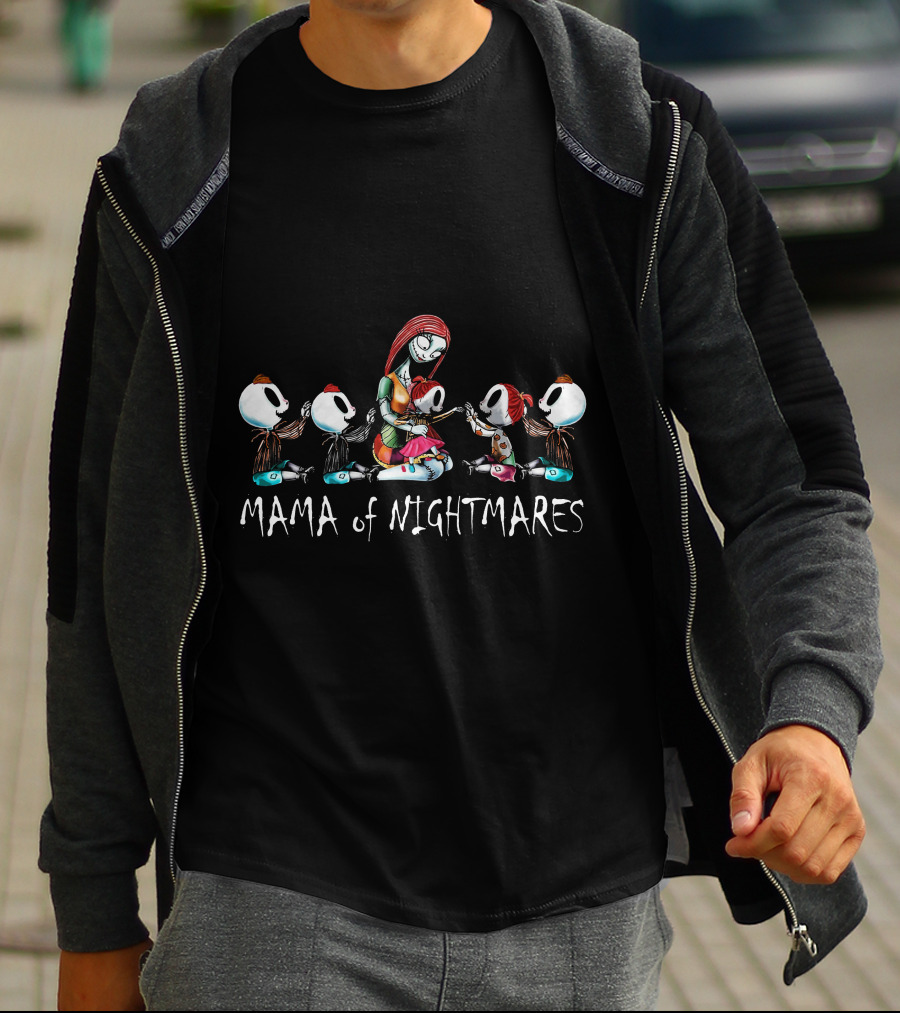 Mama Of Nightmares With 3 Boys 2 Girls T-Shirt