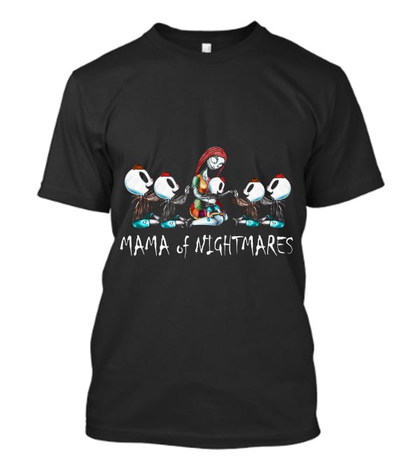Mama Of Nightmares With Five Boys T-Shirt