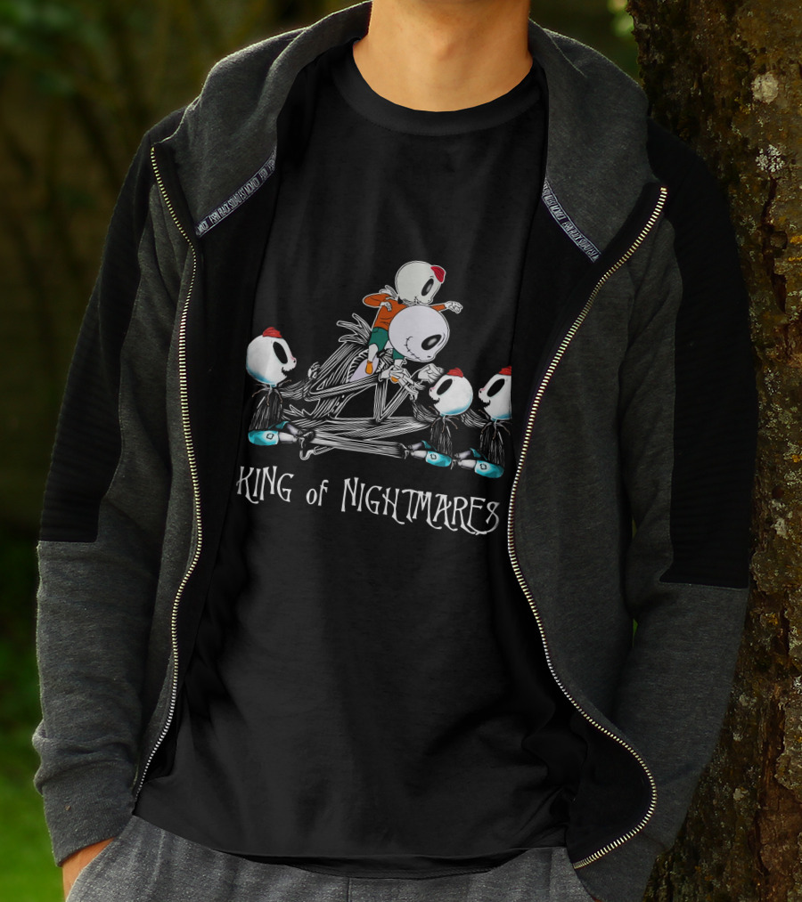 King Of Nightmares Skull Boys Adventure T-Shirt