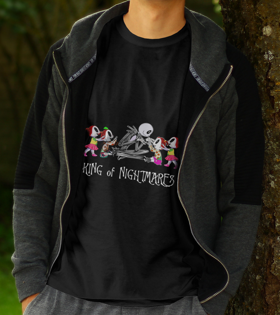 4 Girls And The King Of Nightmares T-Shirt