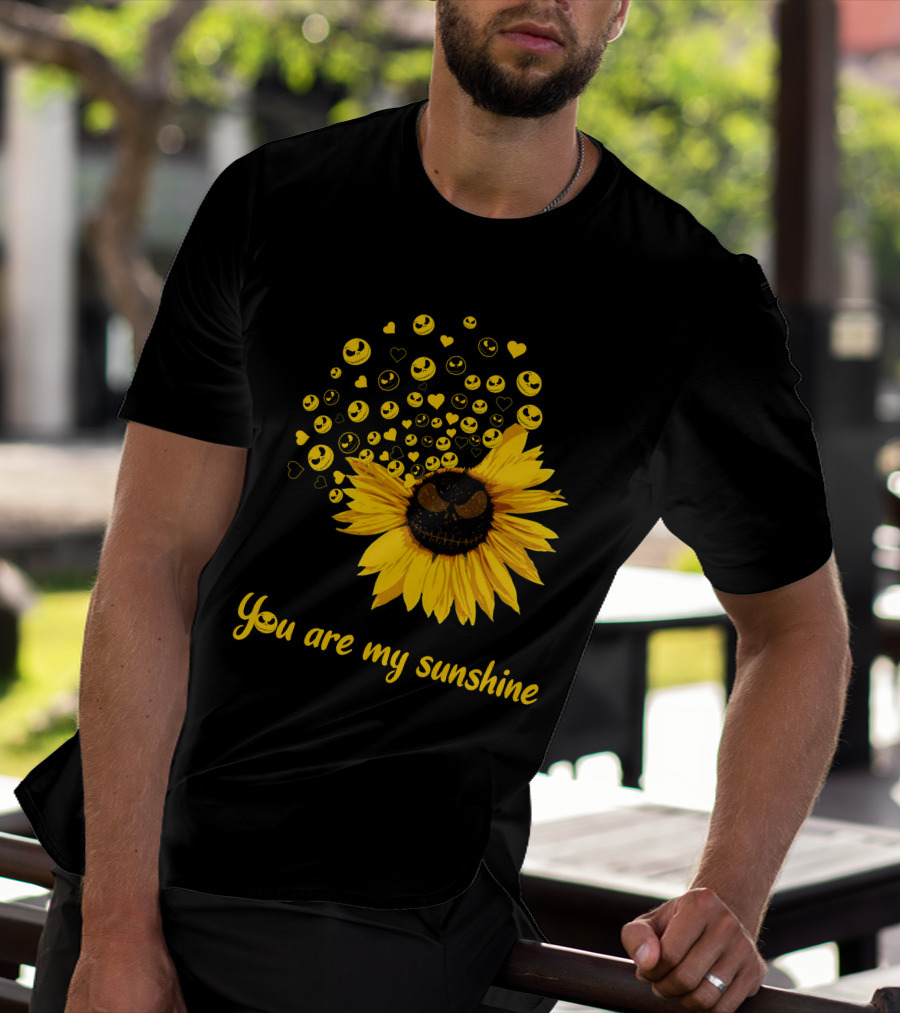 You Are My Sunshine Smiling Sunflower Faces T-Shirt