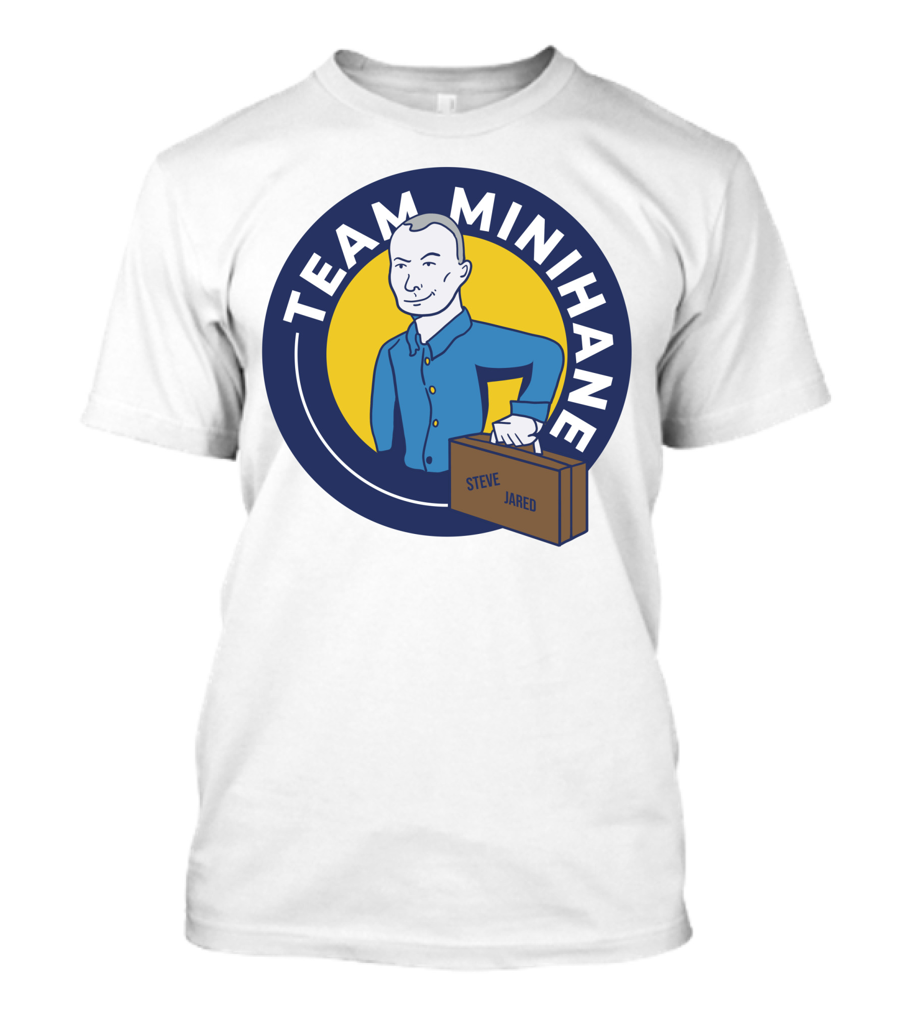 Team Minihane Steve Jared Retro T-Shirt