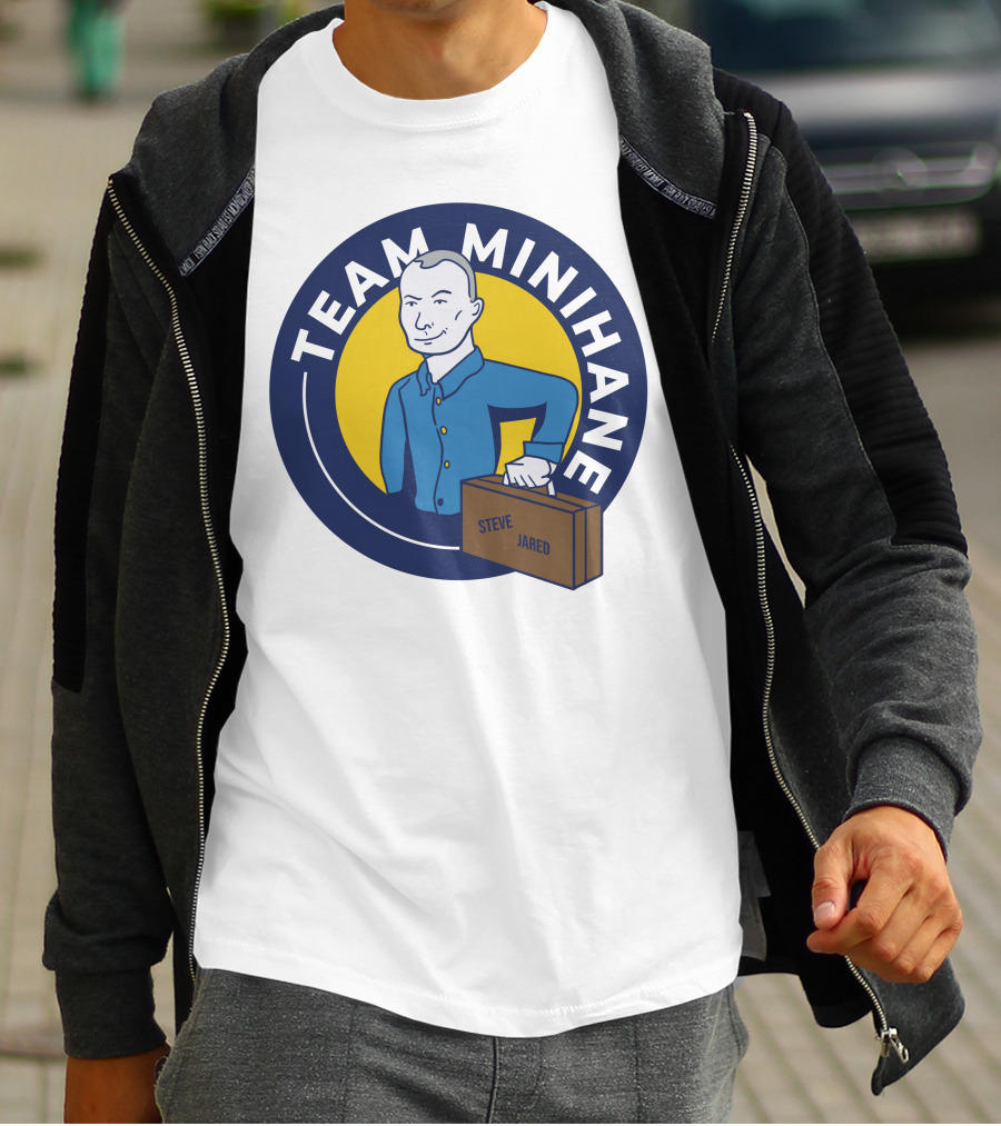 Team Minihane Steve Jared Retro T-Shirt