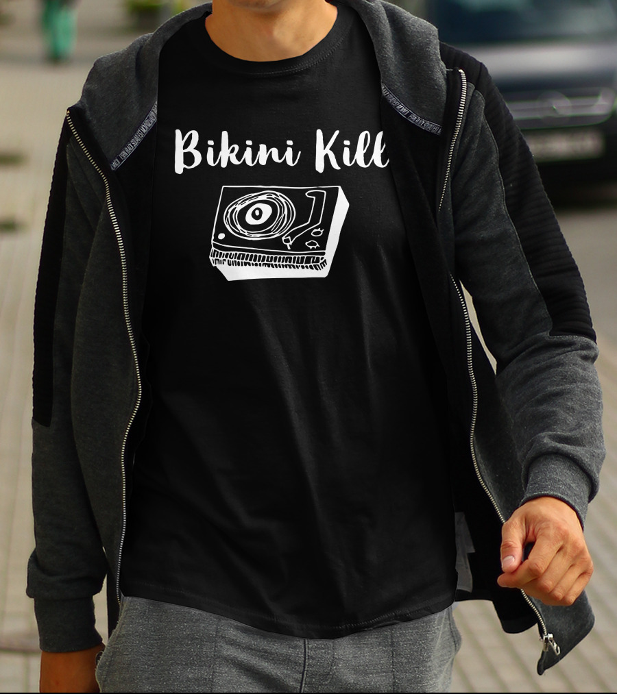 Bikini Kill The Linda Lindas Record Player T-Shirt