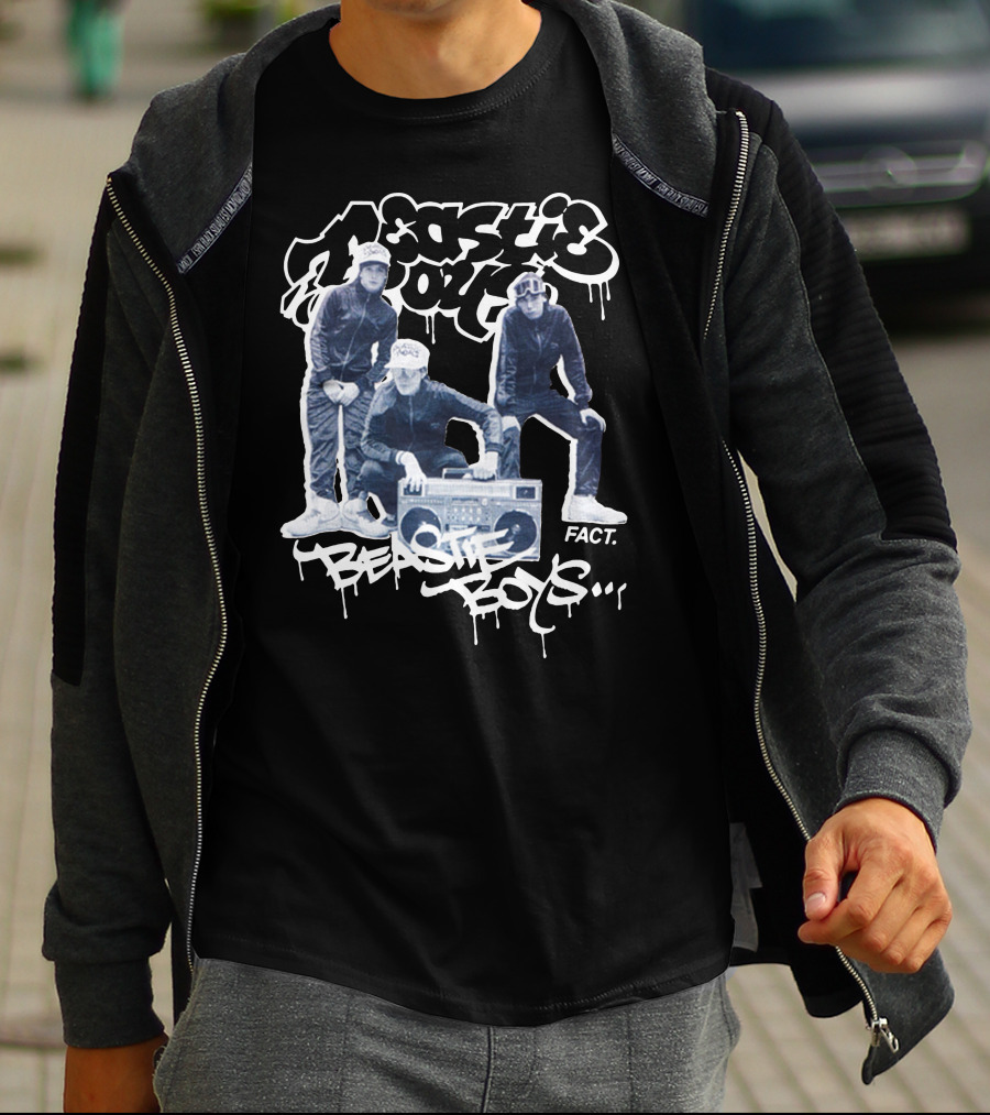 Beastie Boys Fact Boombox Trio T-Shirt