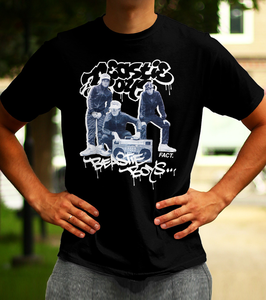 Beastie Boys Fact Boombox Trio T-Shirt