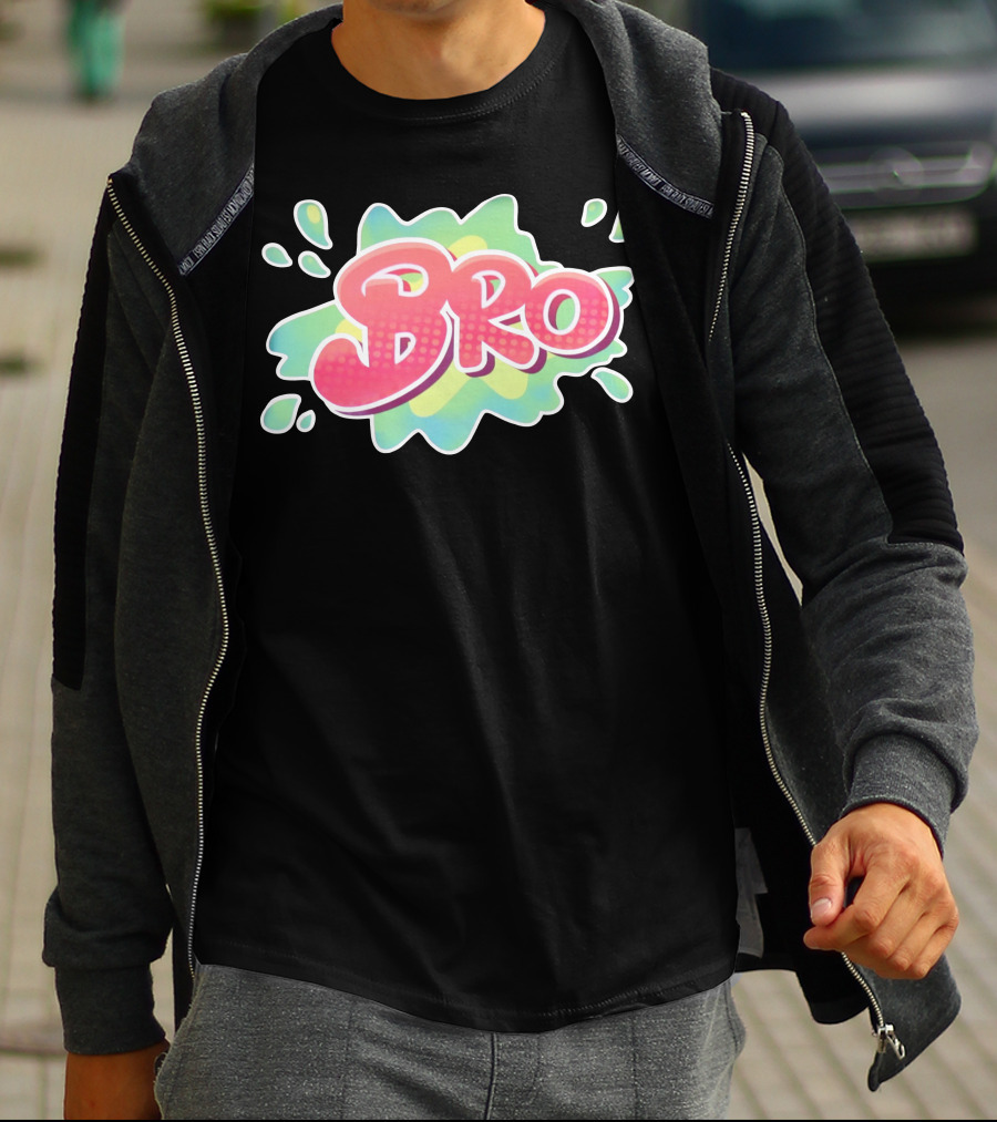 Bro Beckbrojack Merch Splash T-Shirt