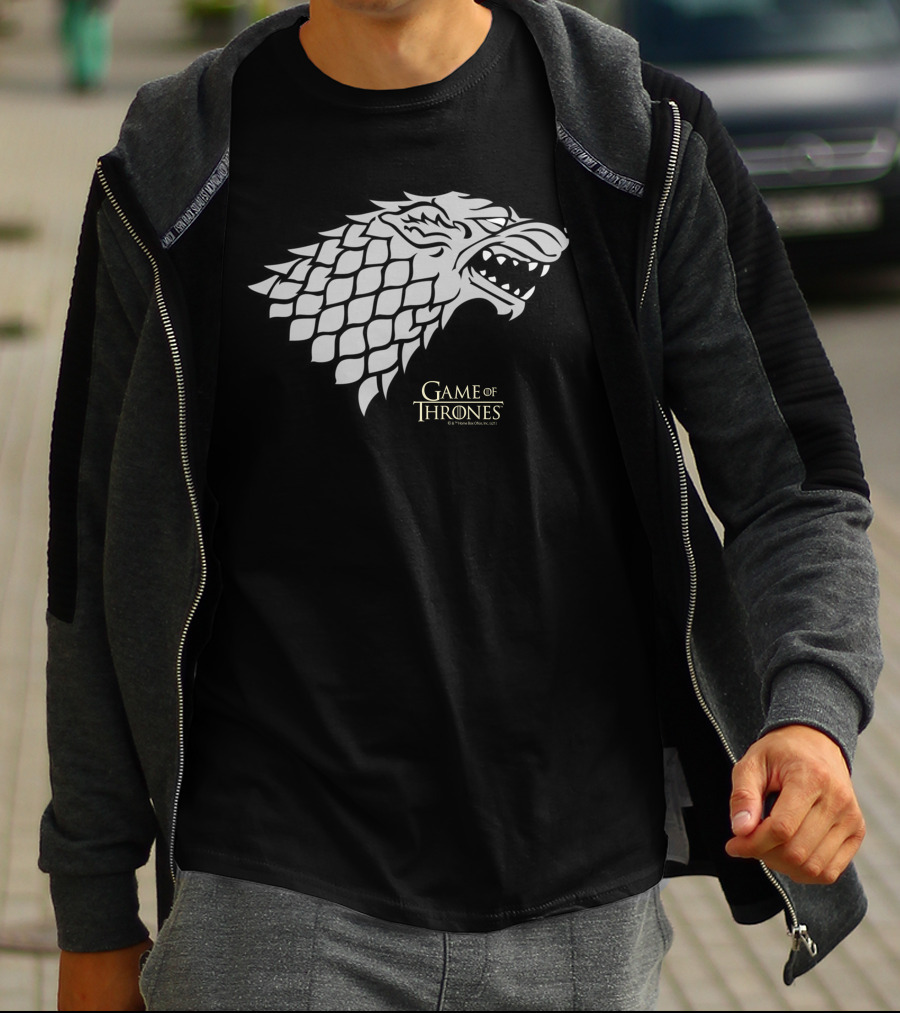 Game Of Thrones Direwolf Sigil Stark House HBO Merch T-Shirt