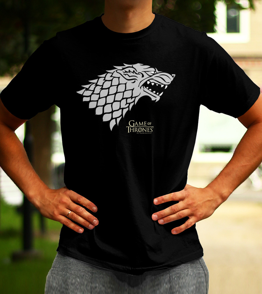 Game Of Thrones Direwolf Sigil Stark House HBO Merch T-Shirt