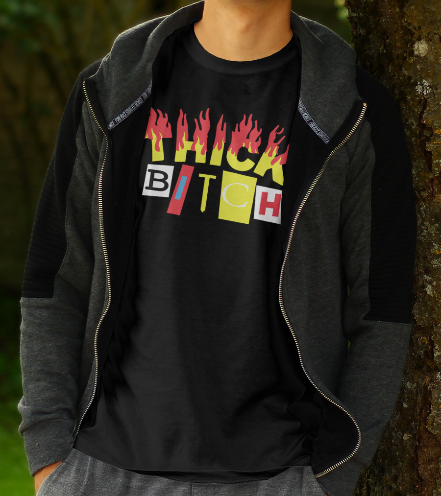 THICK BITCH Bebe Rexha Merch T-Shirt