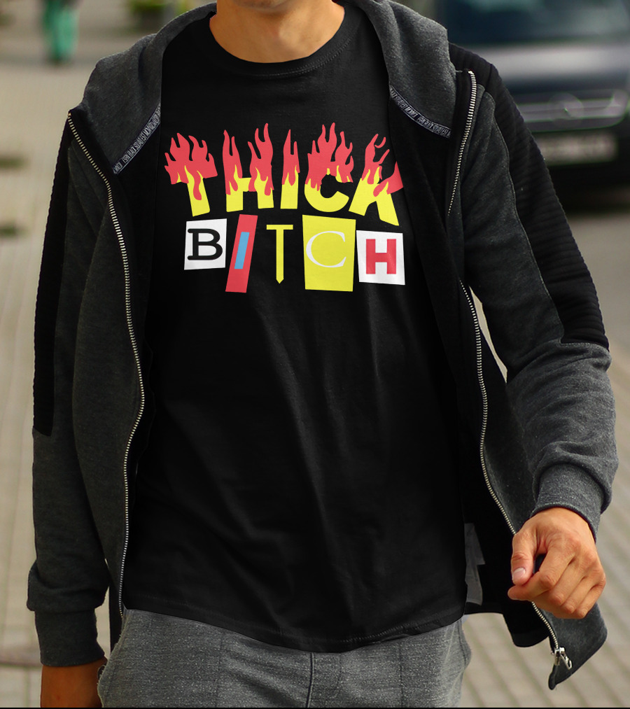 THICK BITCH Bebe Rexha Merch T-Shirt
