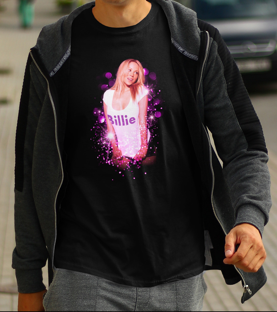 Billie Mariah Carey Sparkle Pop T-Shirt