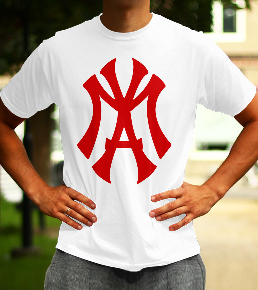 Young Astro Monogram Yankees T-Shirt