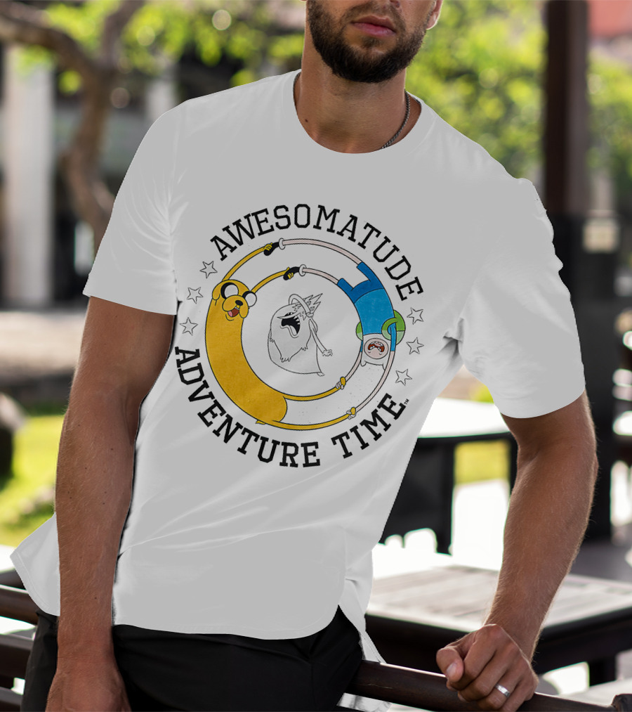 AWESOMATUDE ADVENTURE TIME T-Shirt