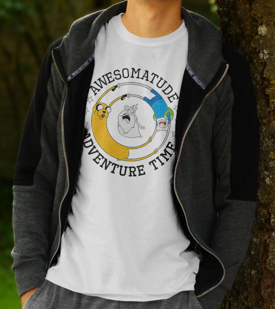 AWESOMATUDE ADVENTURE TIME T-Shirt