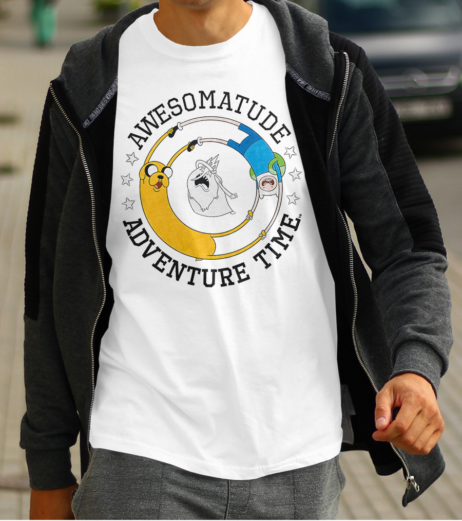 AWESOMATUDE ADVENTURE TIME T-Shirt