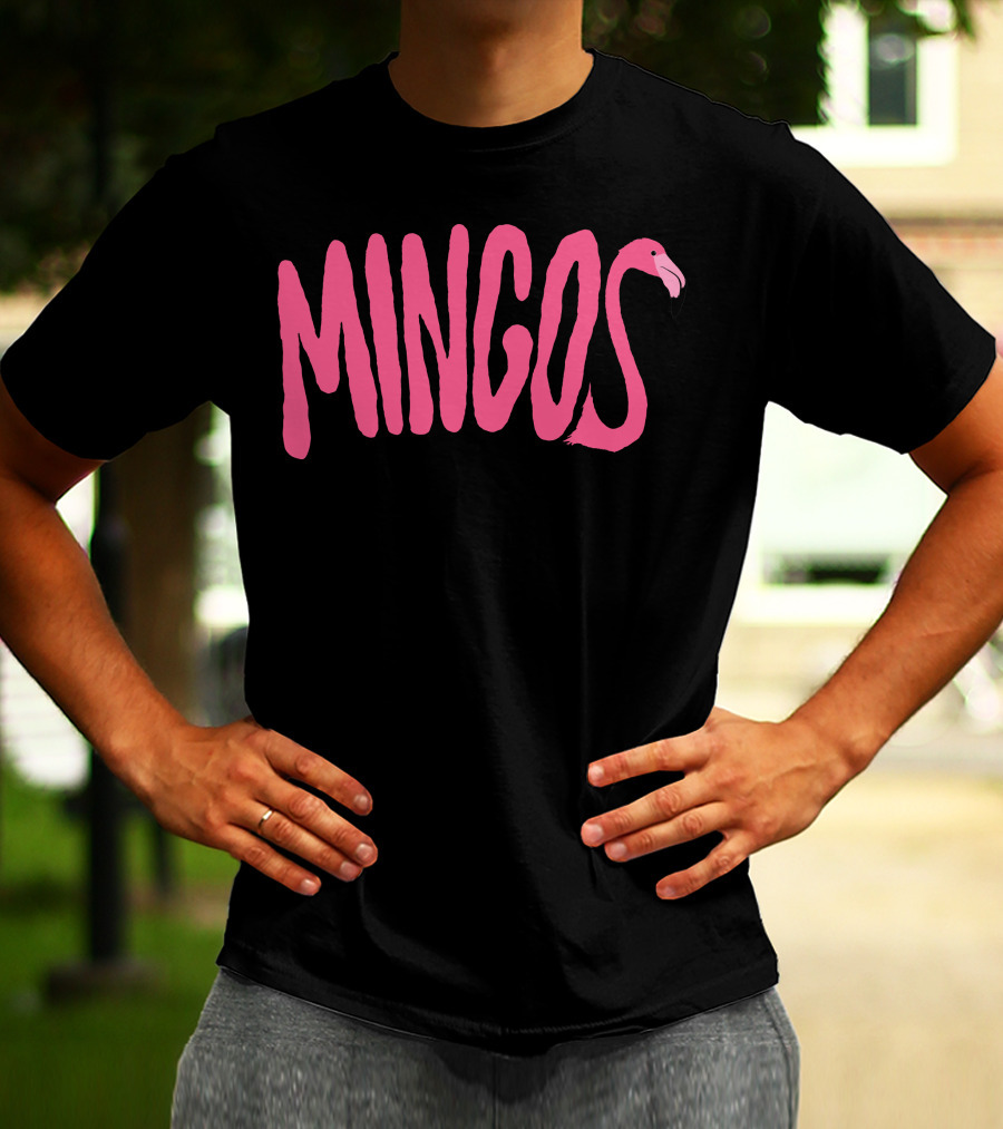 Mingos Text Flamingo T-Shirt