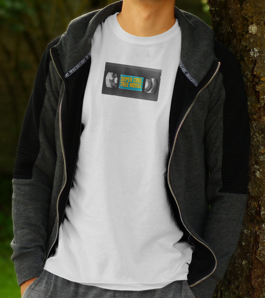 Super Cool Tree House VHS Vintage Nostalgia T-Shirt