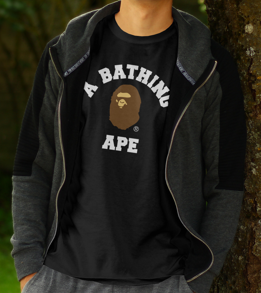 A Bathing Ape Apparel Iconic Logo Merchandise T-Shirt