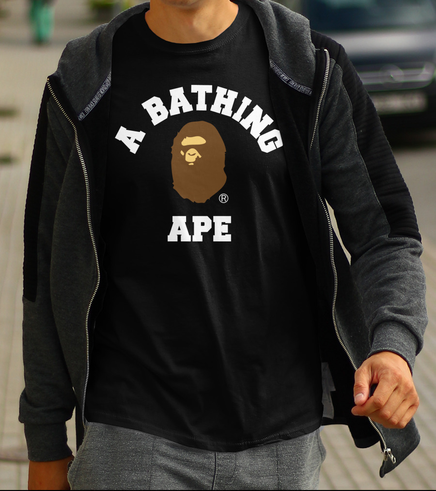 A Bathing Ape Apparel Iconic Logo Merchandise T-Shirt