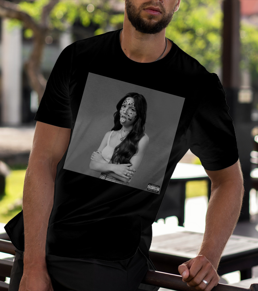 Olivia Rodrigo Sour Album Cover Merch T-Shirt