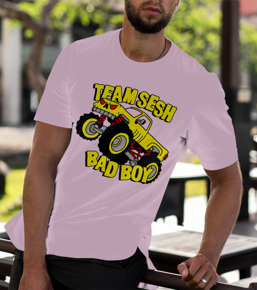 TEAMSESH BAD BOY Monster Truck T-Shirt