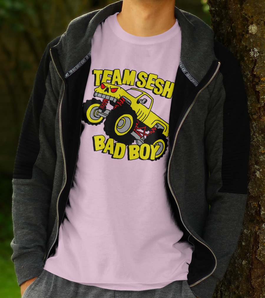 TEAMSESH BAD BOY Monster Truck T-Shirt