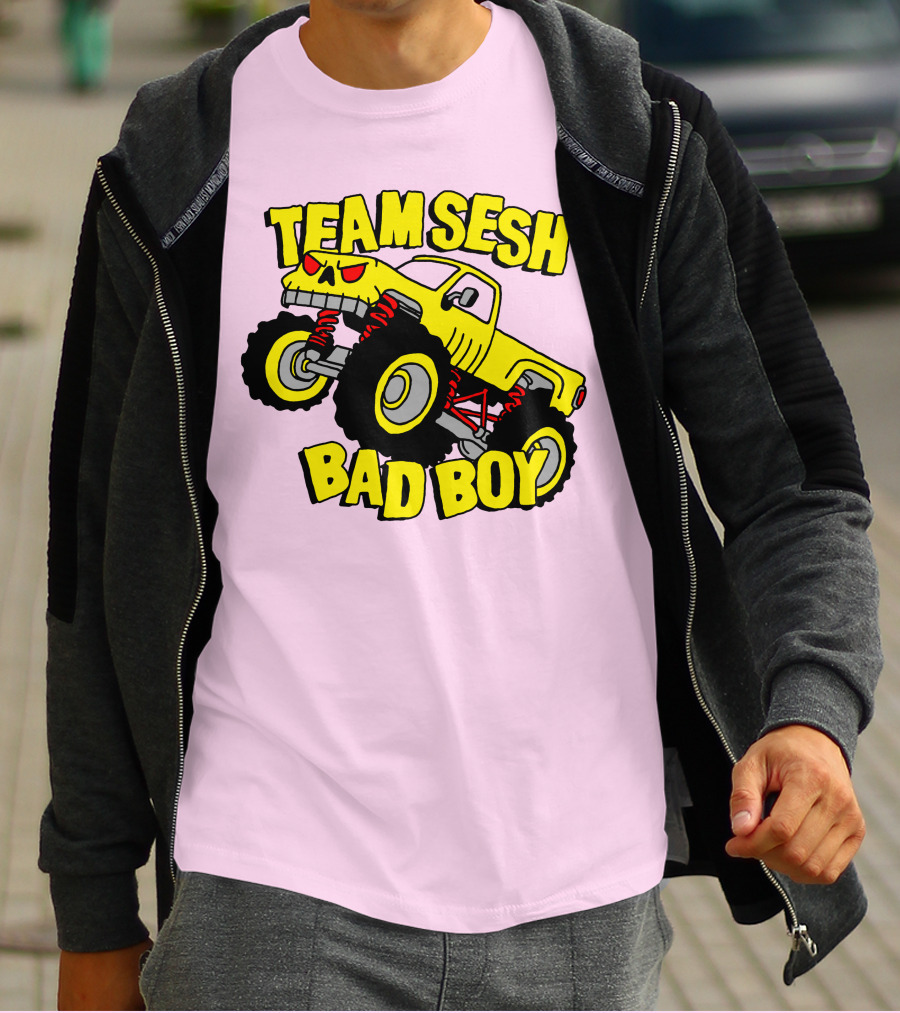 TEAMSESH BAD BOY Monster Truck T-Shirt