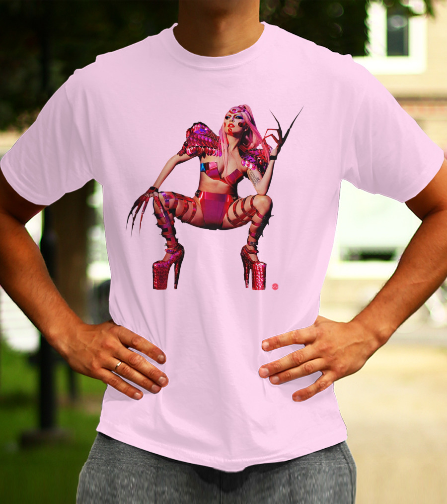 Chromatica Pink Fashion Armor Power Look T-Shirt