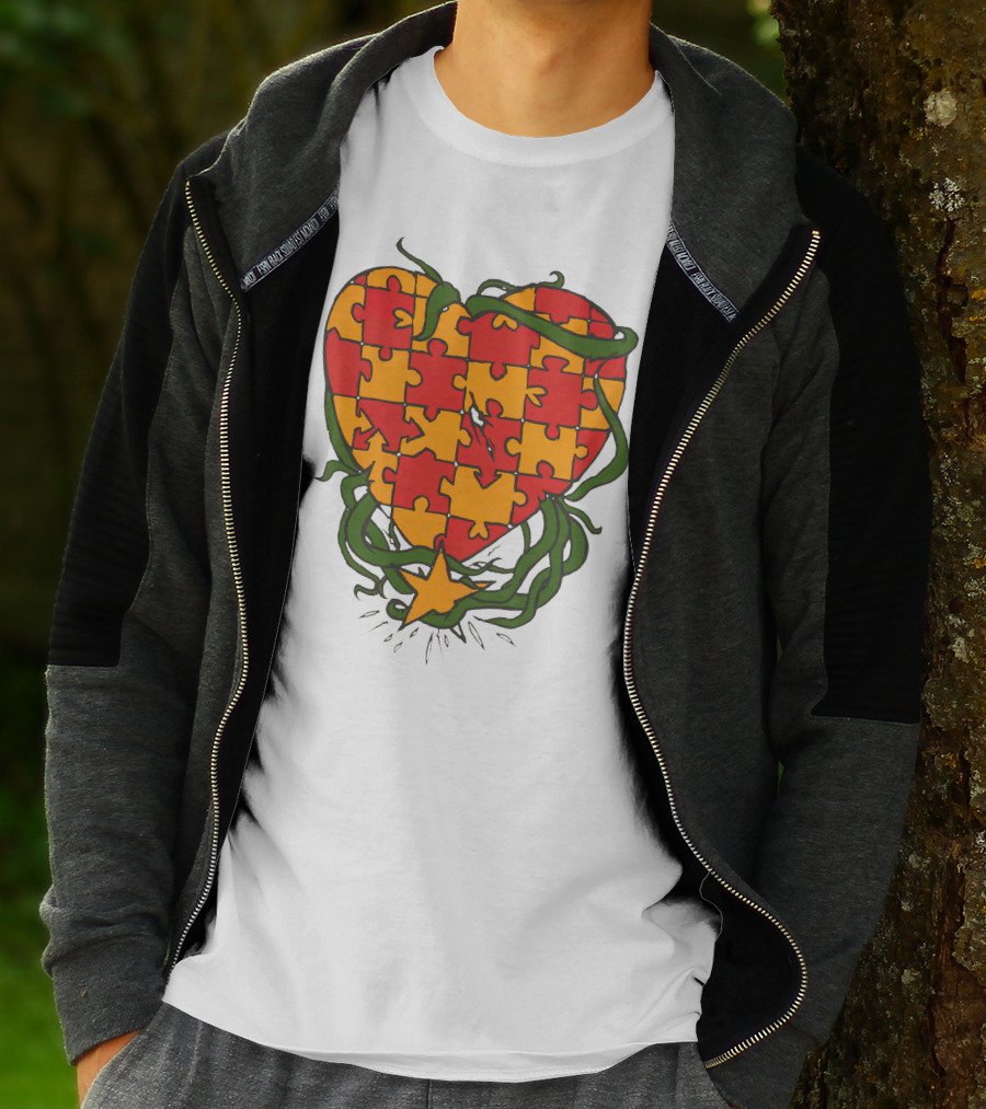 Gallery Dept Heart Puzzle And Vine T-Shirt