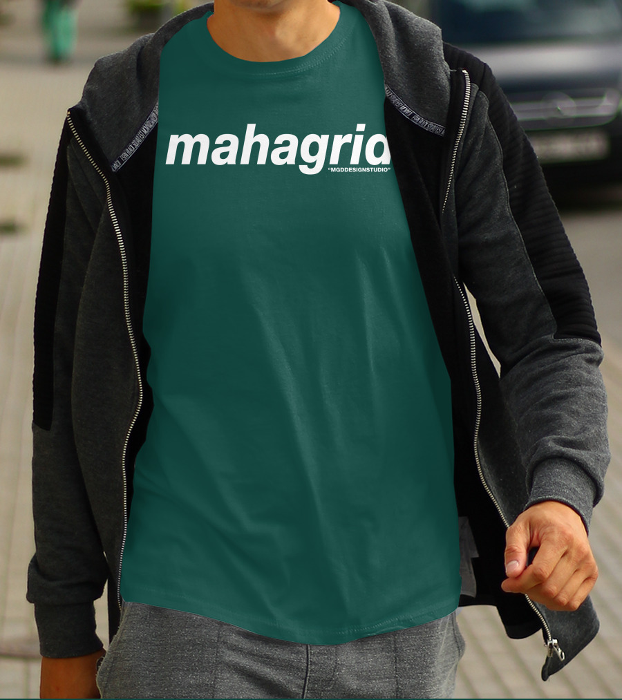 Mahagrid MGDESIGNSTUDIO Forest Green T-Shirt