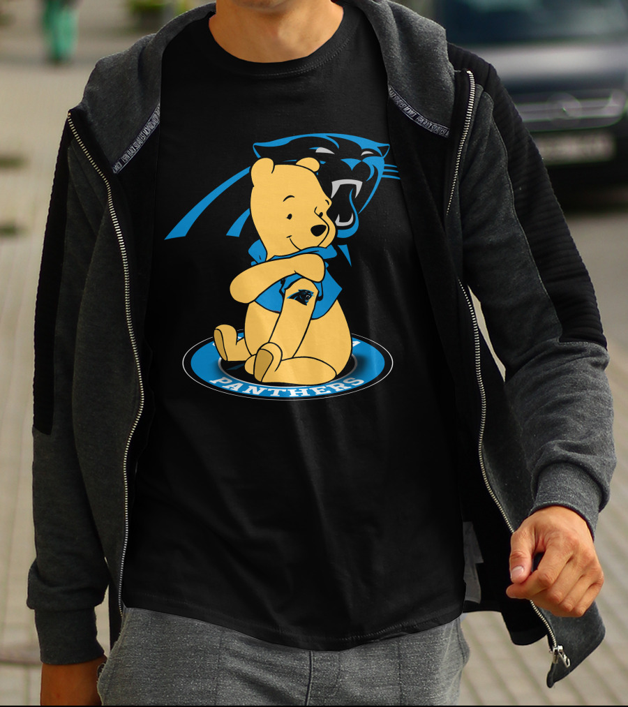 Pooh Panthers Carolina Logo Fusion T-Shirt