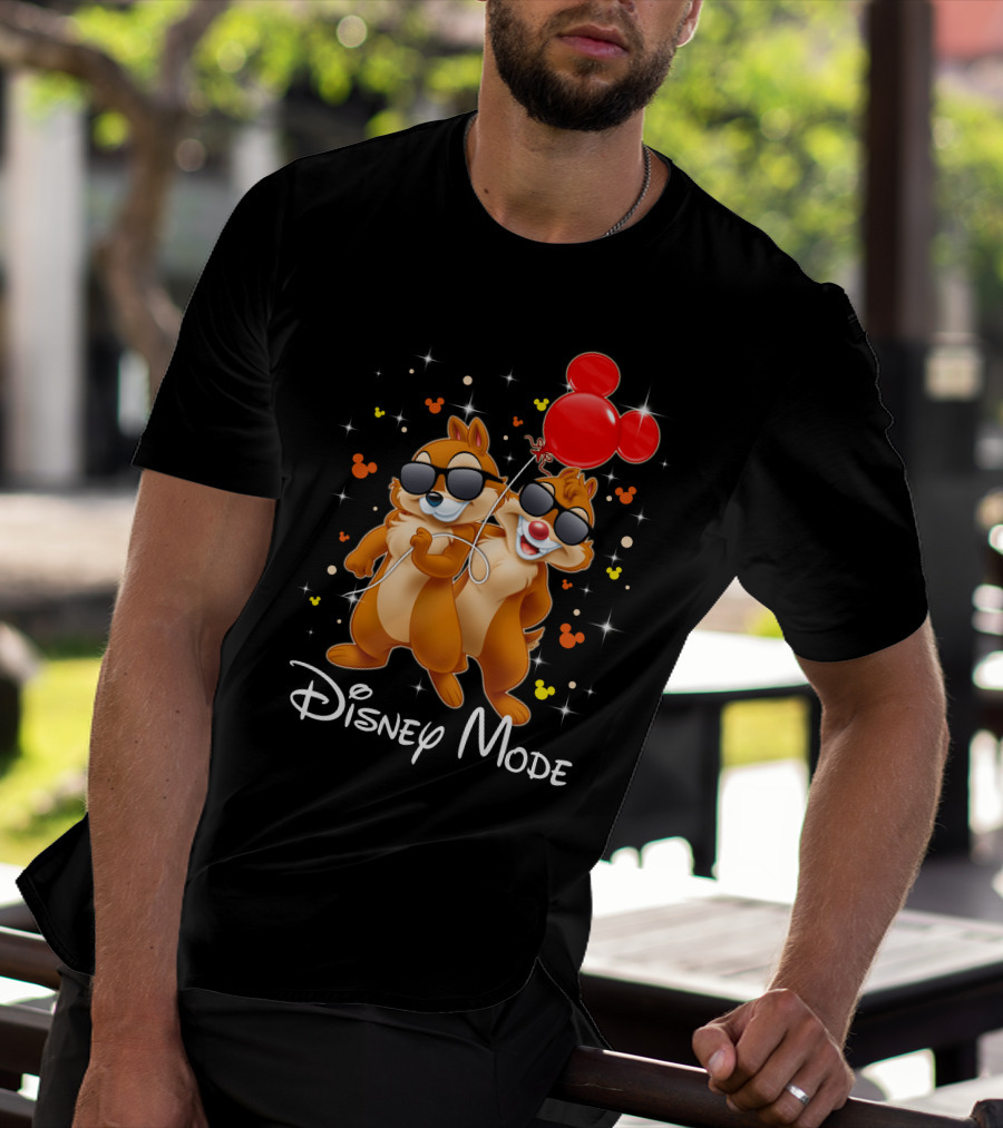 Disney Mode Chip And Dale Balloon Fun T-Shirt
